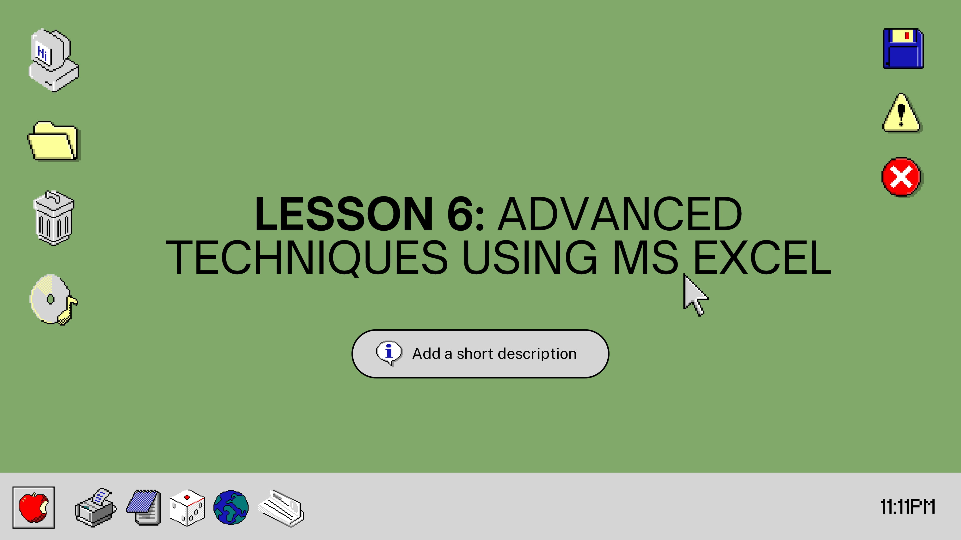 Lesson 2 - Additional